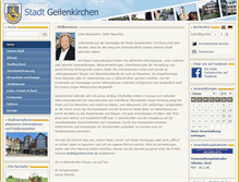 Tablet Screenshot of geilenkirchen.de